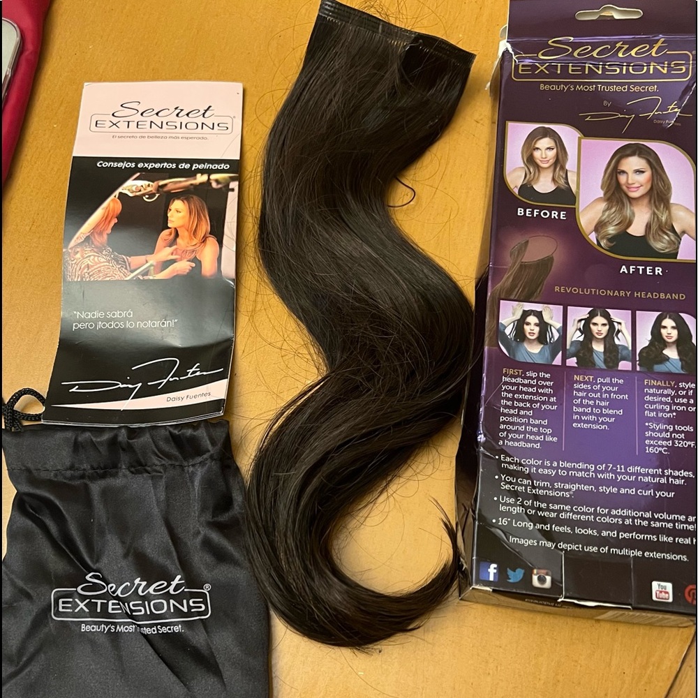 Daisy Fuentes Secret Hair Extentions